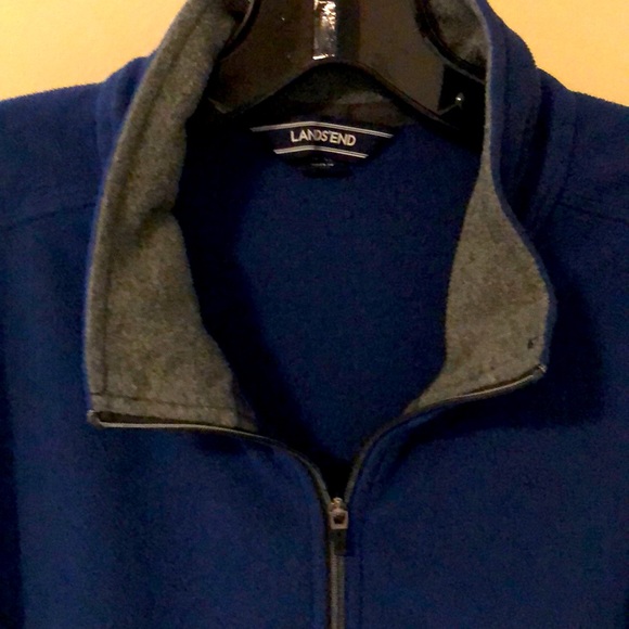 Land’sEnd men’s fleece pullover - Picture 2 of 11